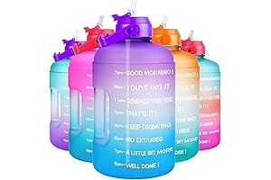 QuiFit 1 Gallon Water Bottle: Perfect for Hydration and Motivation