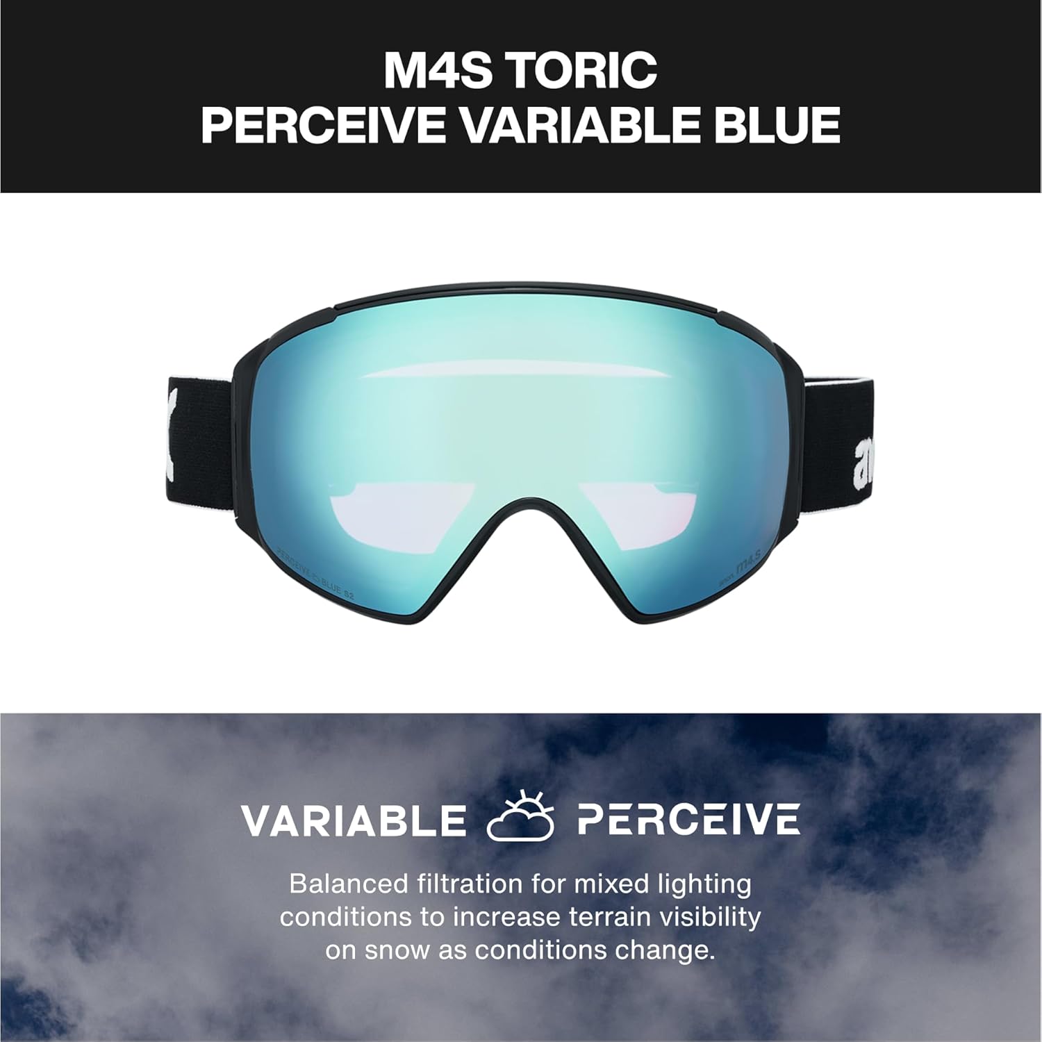 Anon M4S Goggles (Toric) + Bonus Lens + MFI Face Mask
