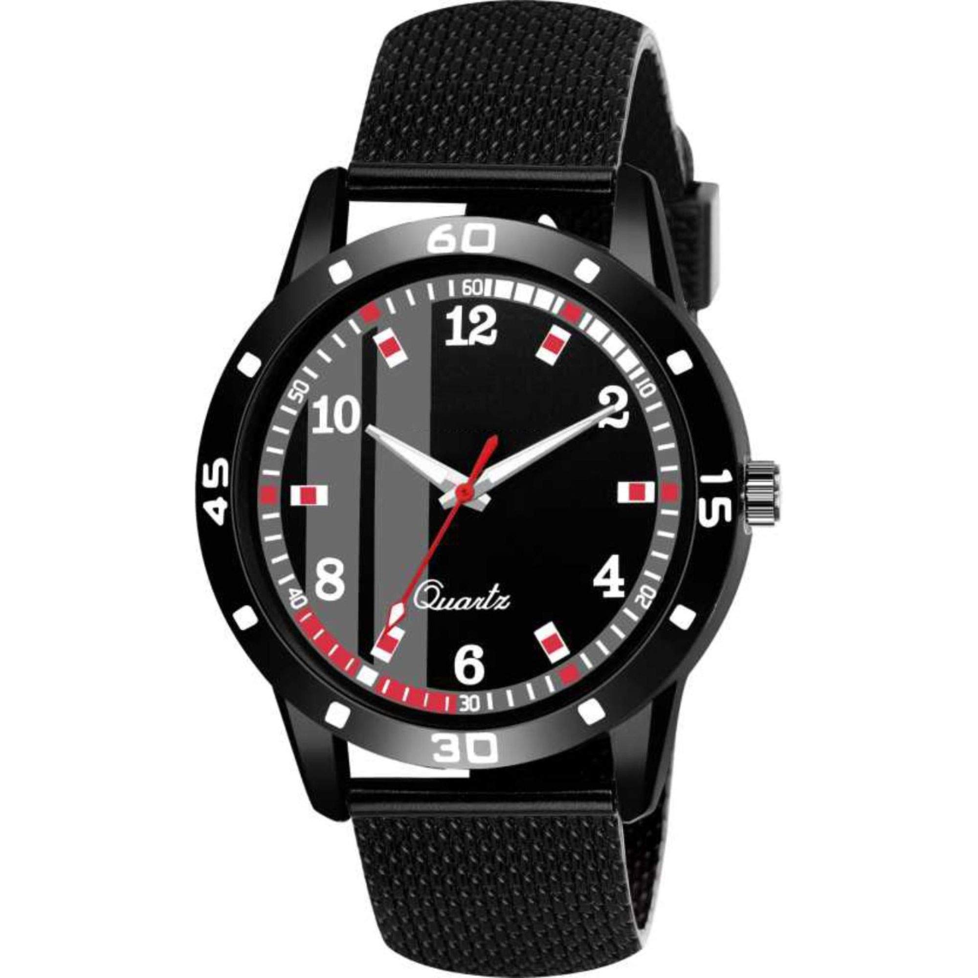 V.R Analogue Mens Watch (Black ) (B08V8NCJ28) Amazon Price History, Amazon Price Tracker