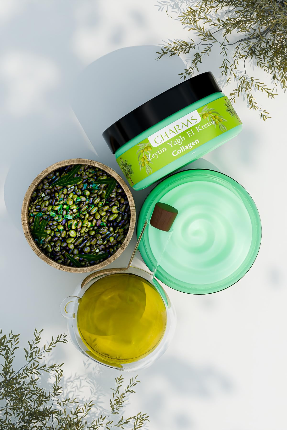 NATURA EXPERT Charms Zeytin Yağlı & Collagen El Kremi, 100 ml
