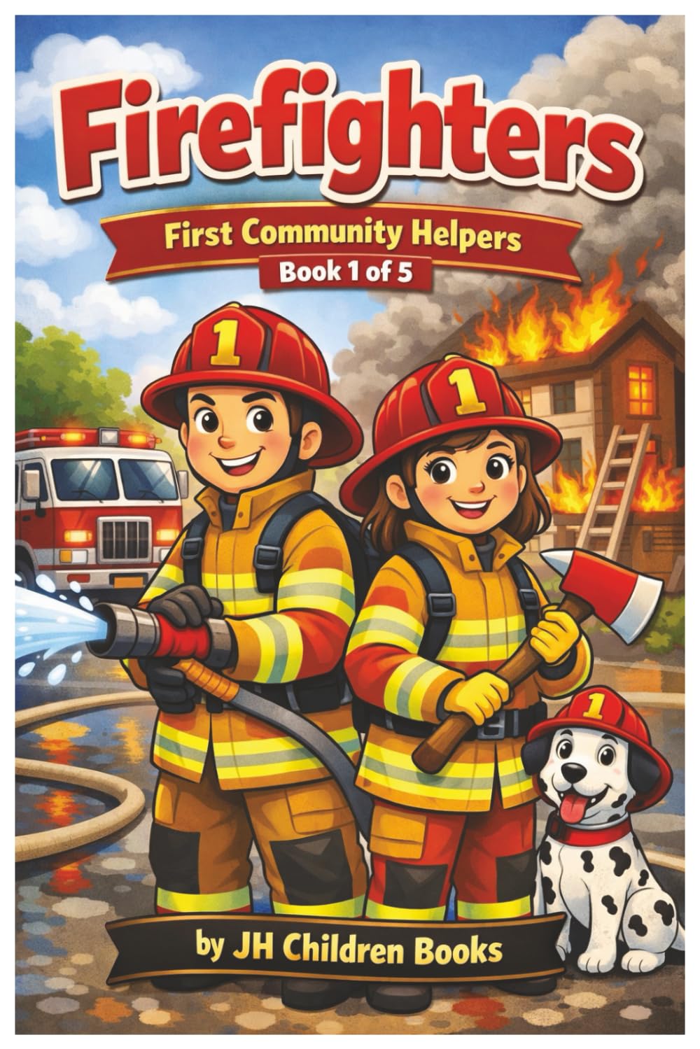 Firefighters First Community Helpers: Learning Book About Community Heroes: 1 (My First Community Helpers: Learning About the People Who Help Us)