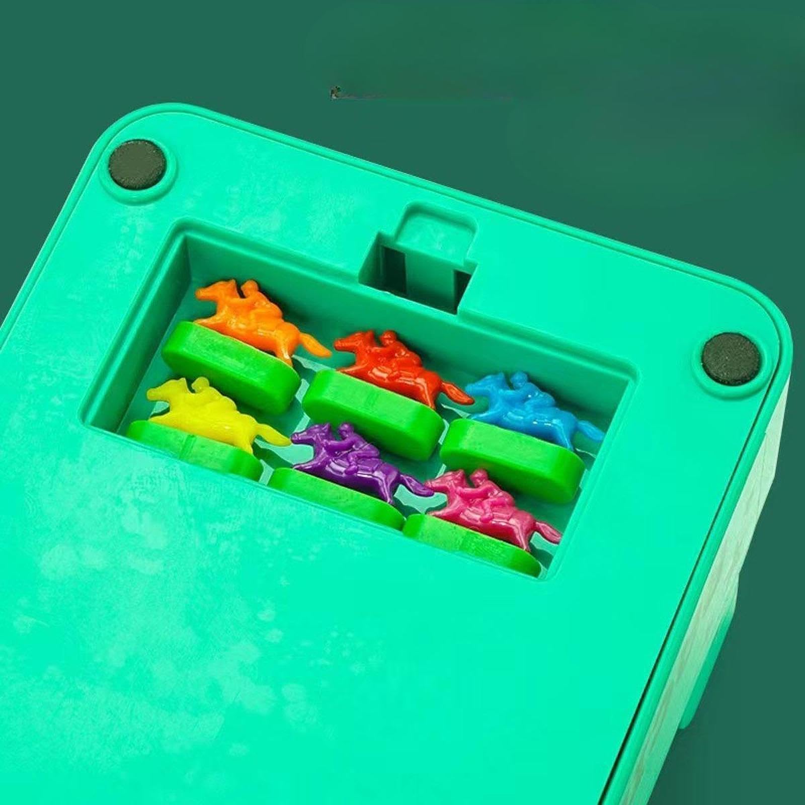 Juego de Caballos de Mesa para Niños y Adultos Juguete Interactivo de de Caballos Desarrollo Temprano Material PP Confiable Apto para Fiestas