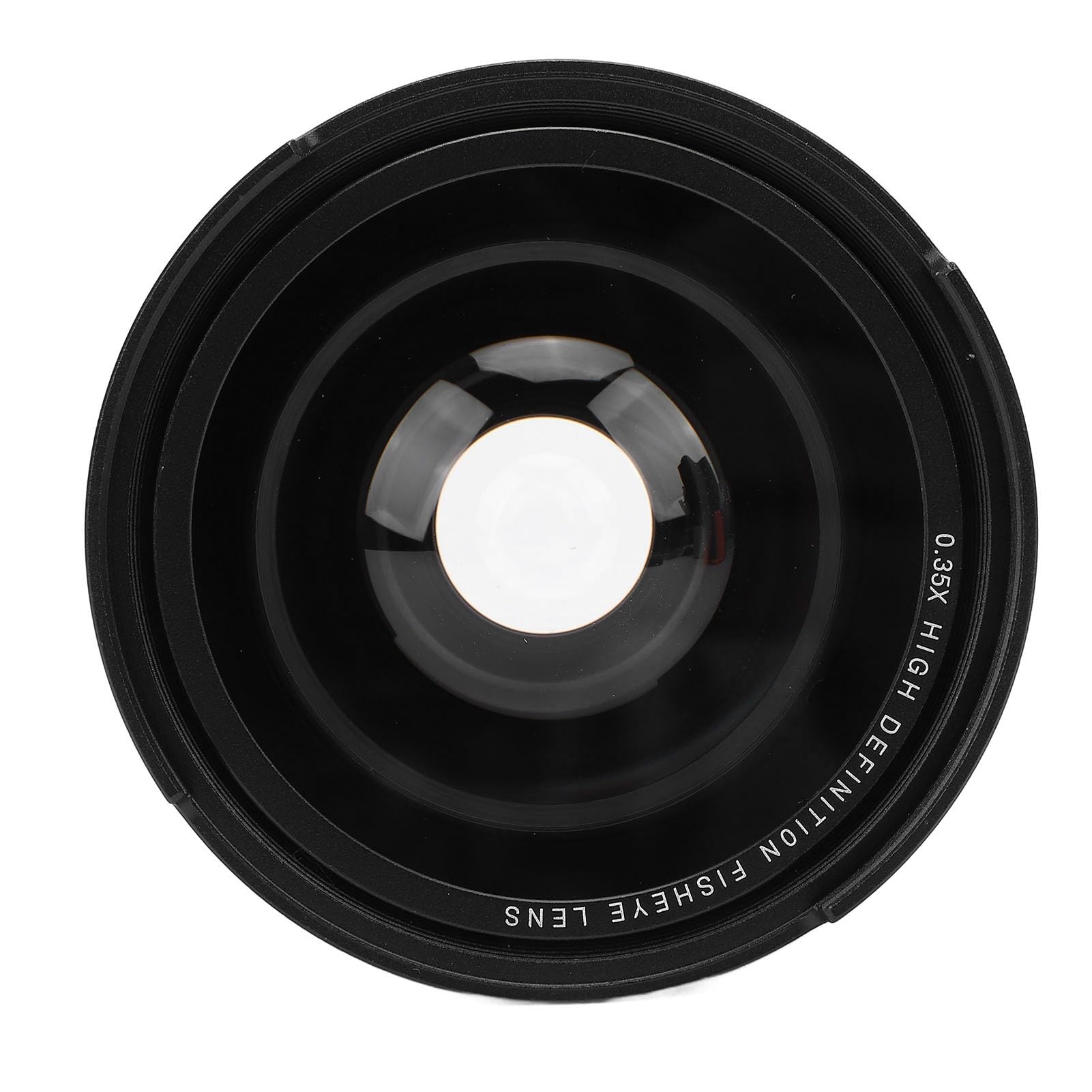 Super Wide Angle Fisheye Lens, 2 in 1 Detachable Fisheye Lens 0.35 Magnification for Photography (49mm) (55mm)