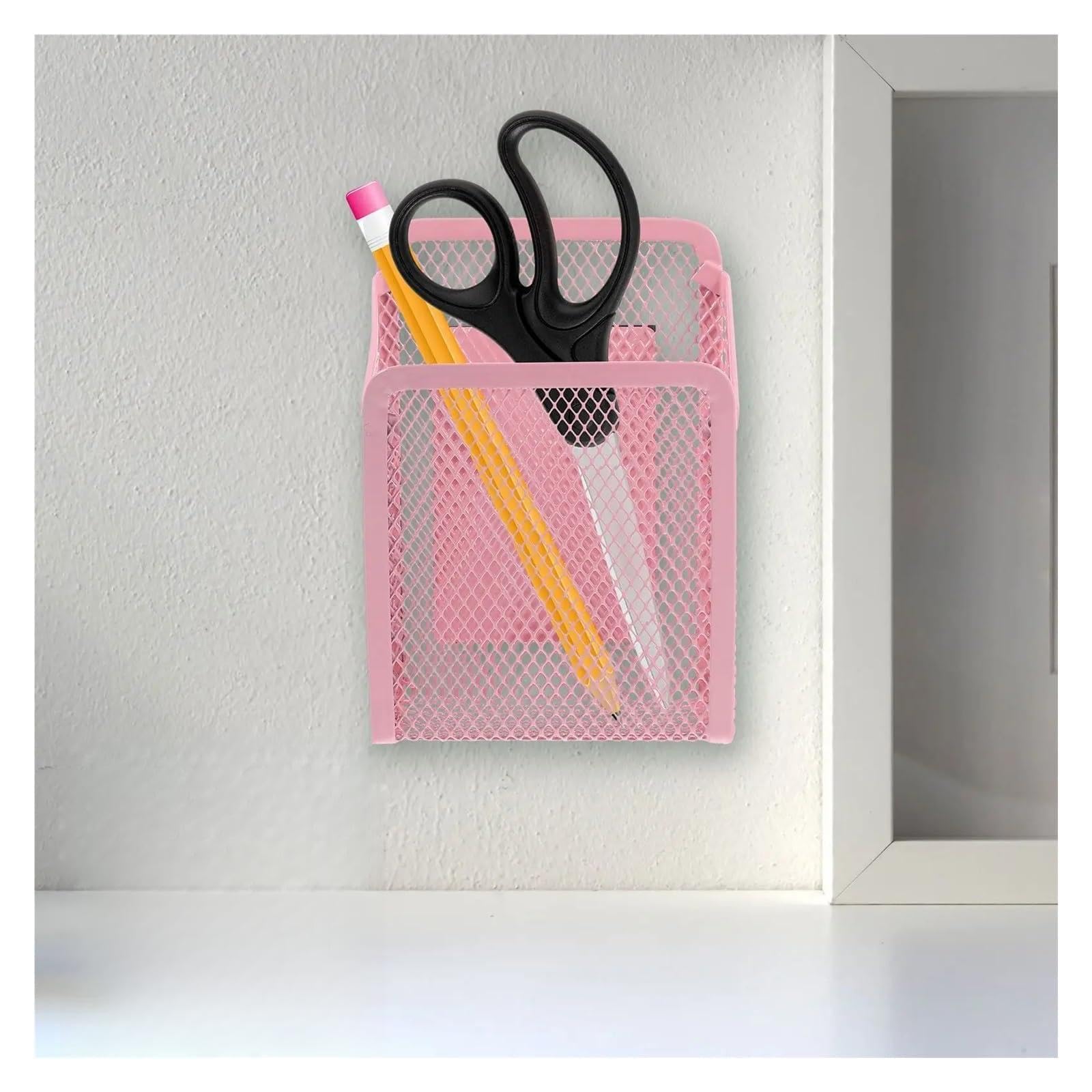 LXHZSY Desk Organiser Whiteboard Pen Holder Pencil For Storage Box Plastic Erase Marker Organizer Home Office Refrigerator Multifunctional