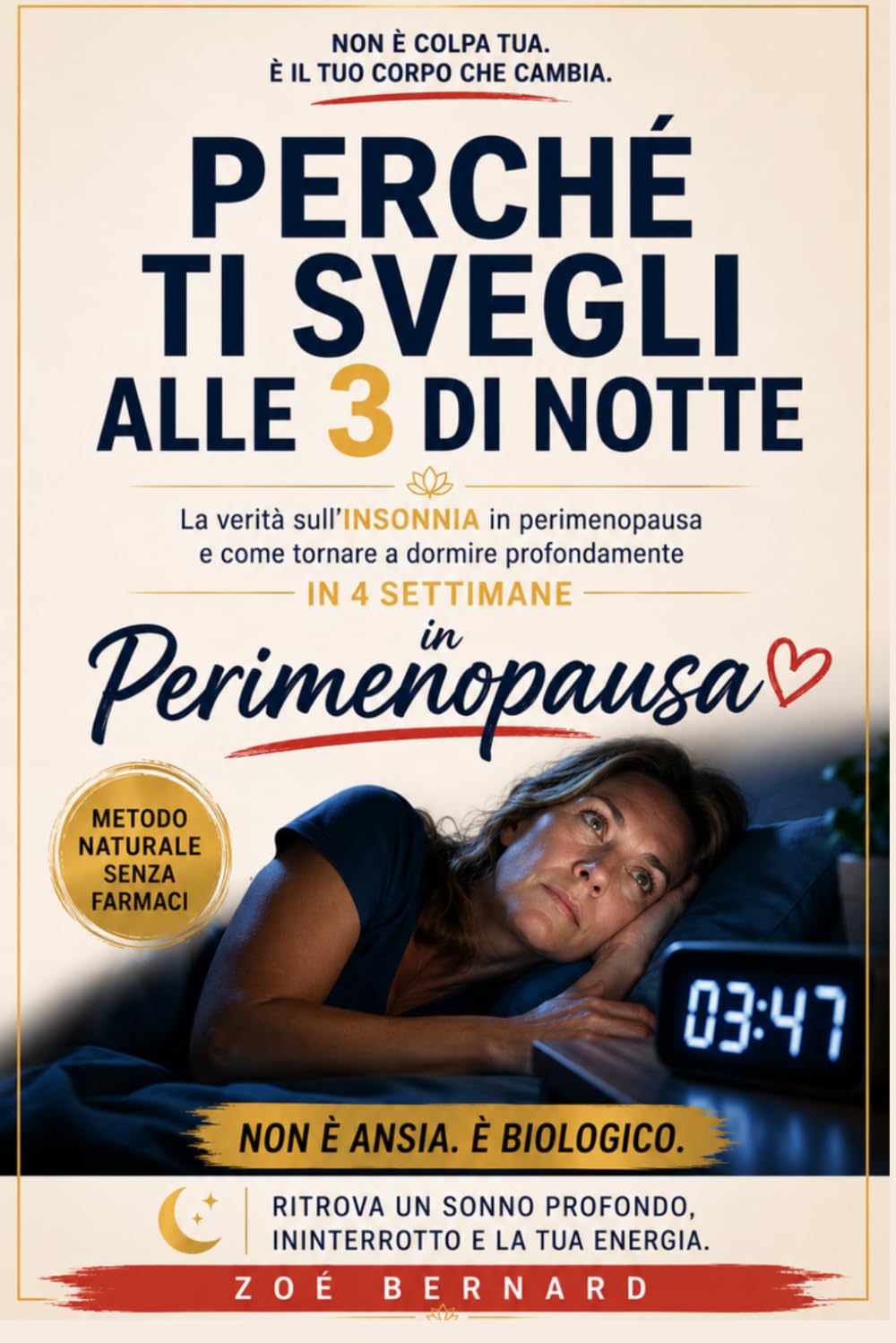 Il Tuo Progesterone Crolla: Perché ti svegli alla stessa ora ogni notte in perimenopausa e come ritrovare un sonno profondo e ininterrotto in 4 ... naturale senza aspettare (Metodo Menopausa)