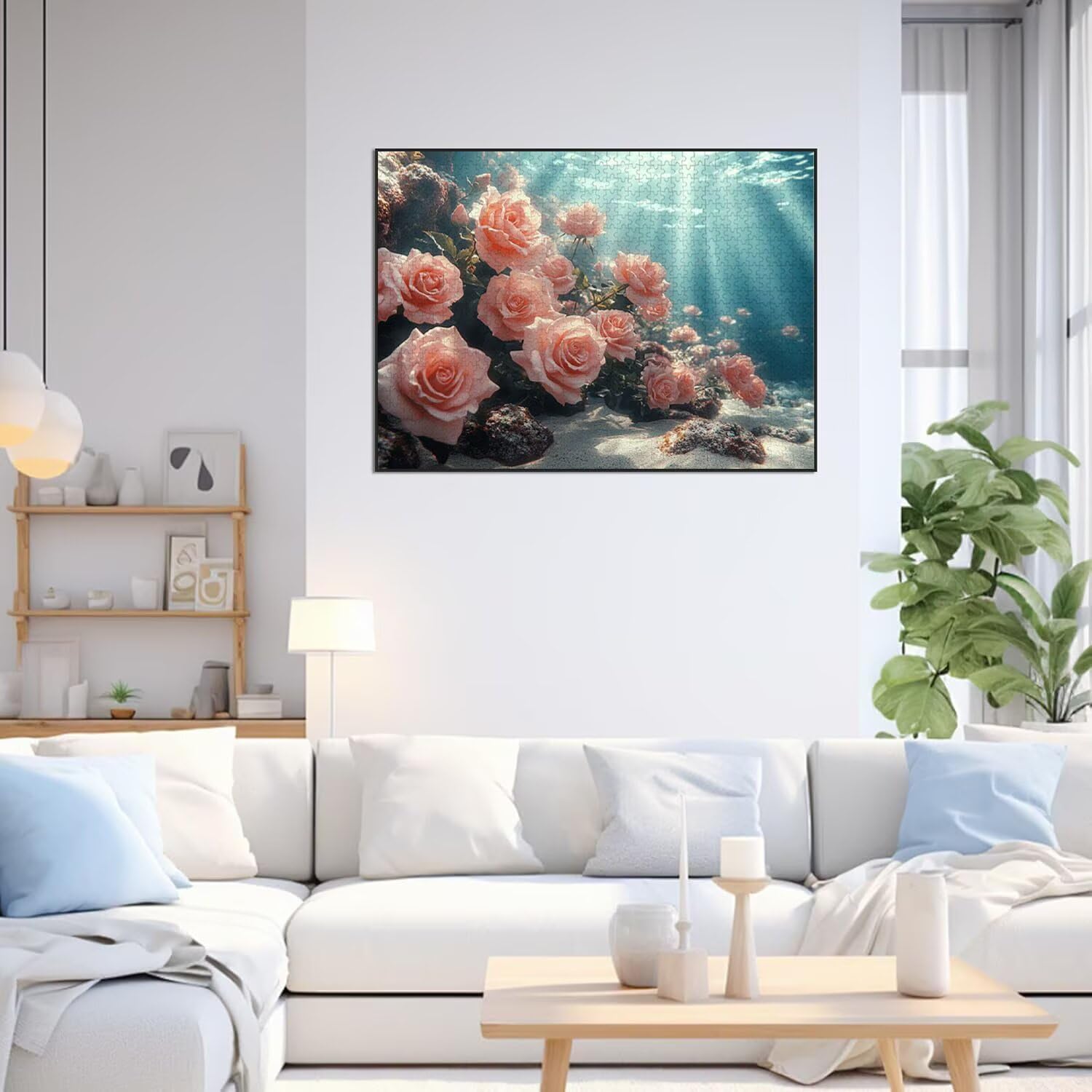 Puzzle 4000 elementów kwiat wyzwanie klasyczne puzzle, n-303 | Rodzinne puzzle, zajęcia relaksacyjne, trudna sztuka puzzle róża, imponujące wyzwania, prezent dla kobiet