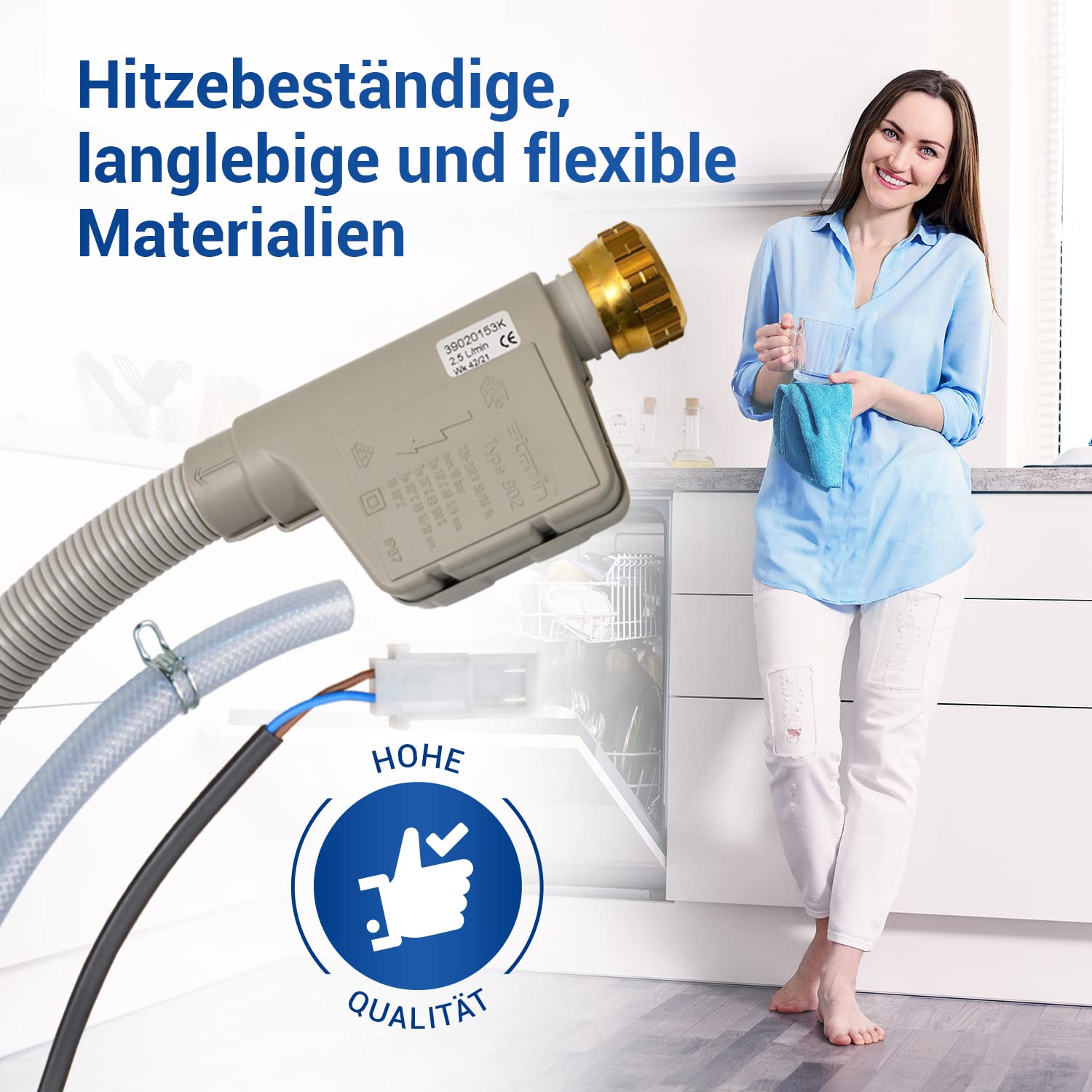 Aquastop wie Miele 10499864 für 1,8m Spülmaschine kaufen