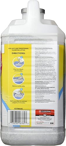 Miniatura 4 de Tidy Cats - Arena ligera Glade Clear Springs de bajo polvo aglutinante para gatos, 8.5 libras.