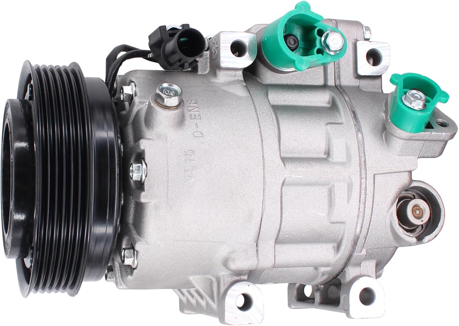 ApplianPar AC Compressor with Clutch Assembly for Hyundai Azera 2006-11, Santa Fe Veracruz 2007-12, Sonata 2006-08, Kia Amanti 2007-09, Magentis 2007-08, Optima 2006-08, Sorento 2011-13