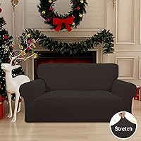 Vista 717 de Easy-Going Funda Elástica para Sofá de 1 Pieza Protector de Muebles para Sofá Suave con Parte Inferior Elástica para Niños, Tela Jacquard