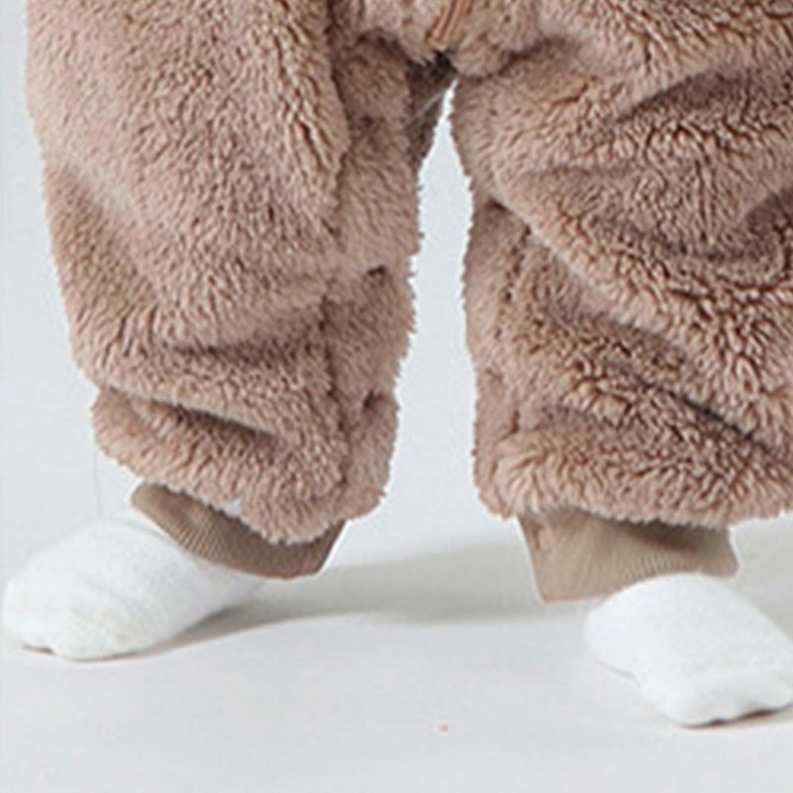 Bebés Mameluco Invierno Traje de nieve forro polar para bebé recién nacido Bebe con Capucha mono Chaqueta Pies Peleles otoño e