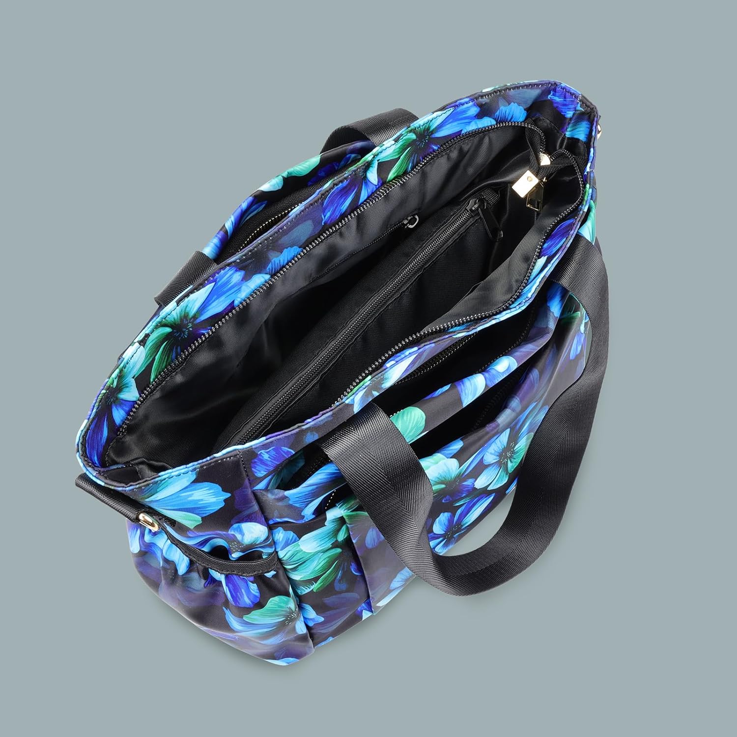 CLOUDMUSIC Crossbody Bags Shoulder Tote Handbag Nylon With Straps Waterproof Multi Bottle Pockets For Women Trendy - Image 4