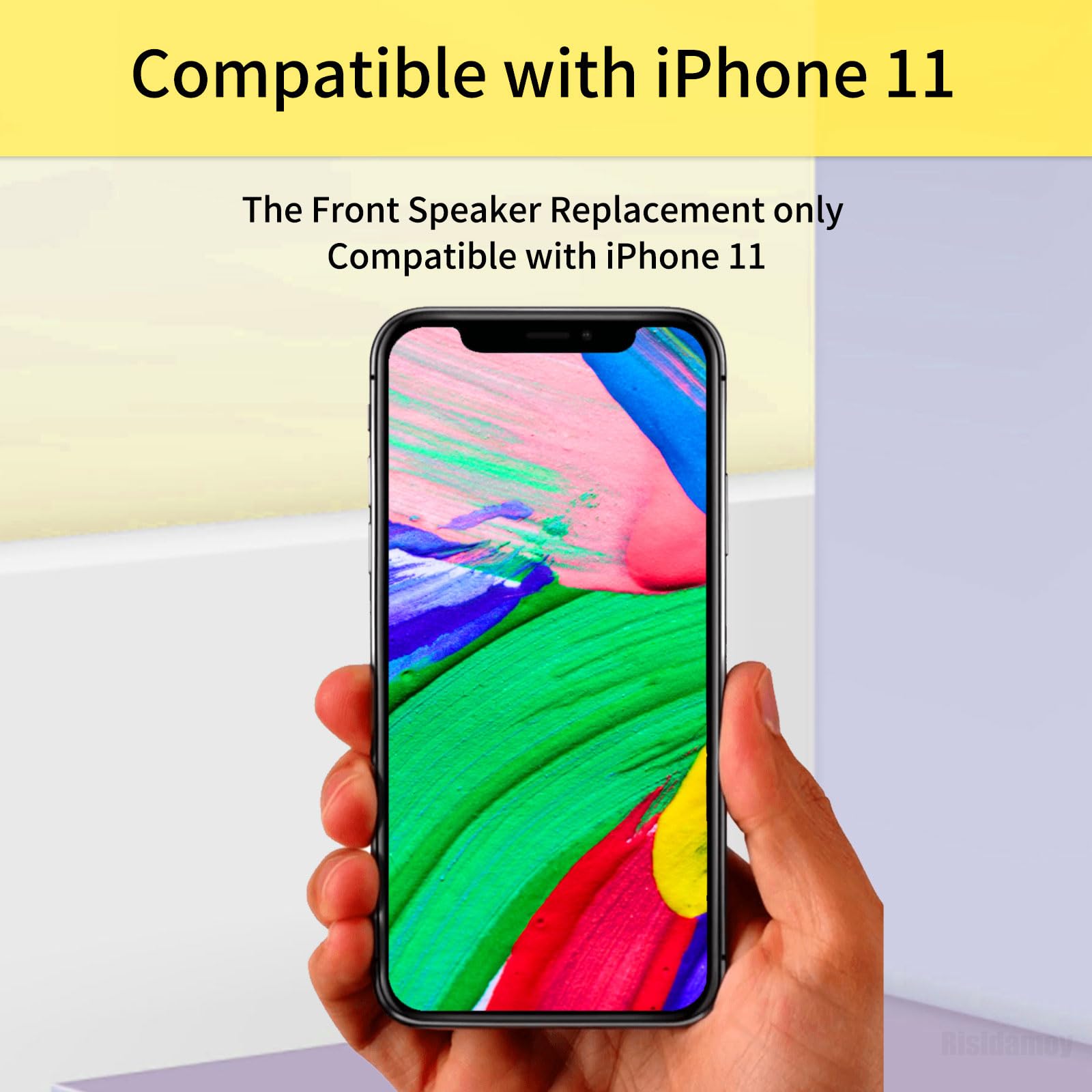 Amazon | Risidamoy iPhone 11 イヤースピーカー交換用修理。 | イヤー