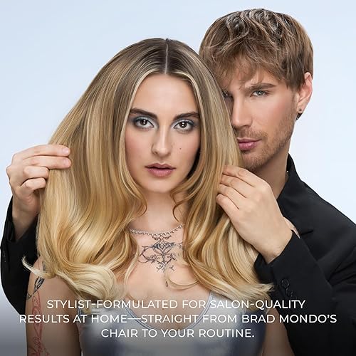 Miniatura 7 de XMONDO Tratamiento de brillo intensivo para el cabello, infusión con tecnología Bond Booster para aumentar el brillo y ácido hialurónico para