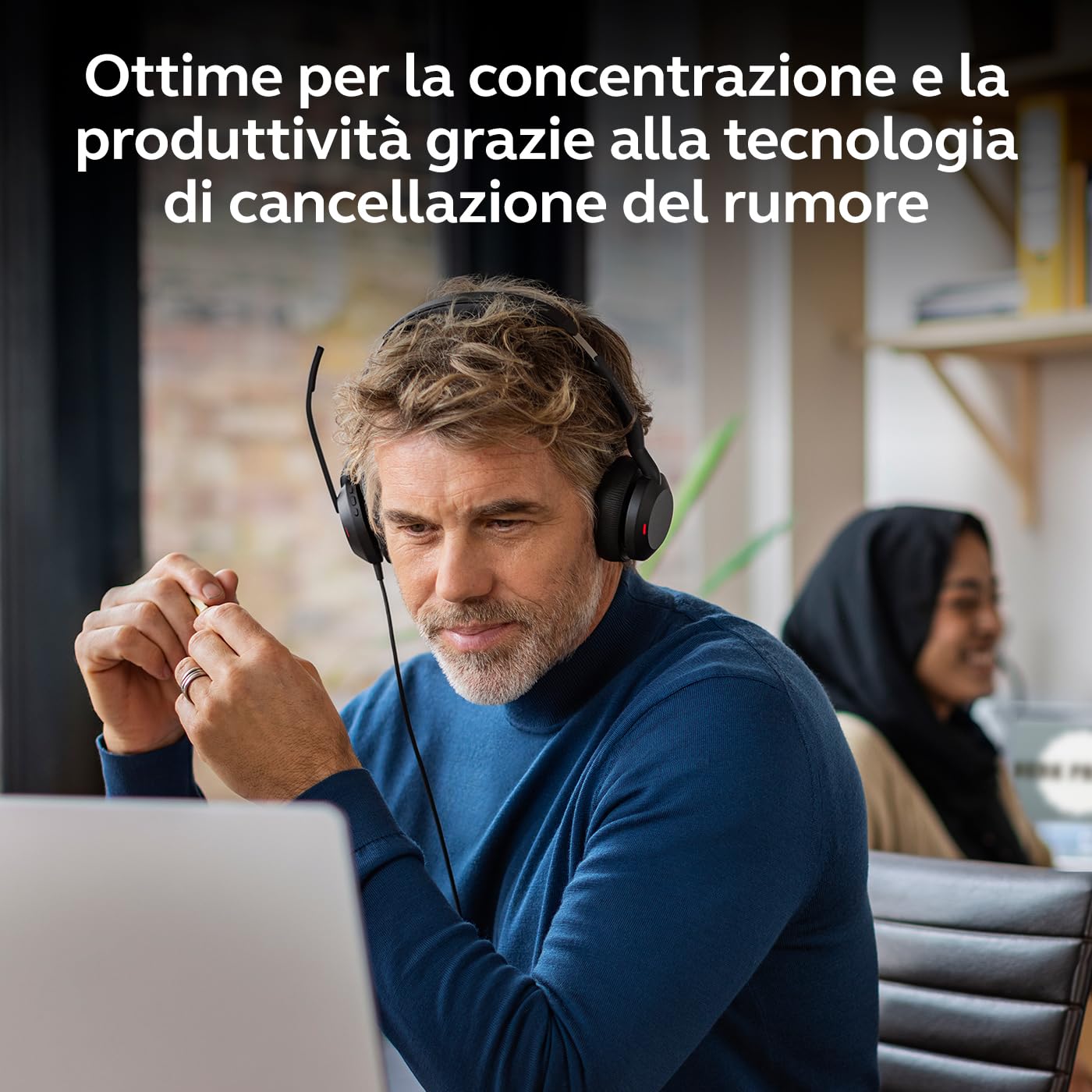 Jabra Evolve2 50 USB C-A UC Stereo