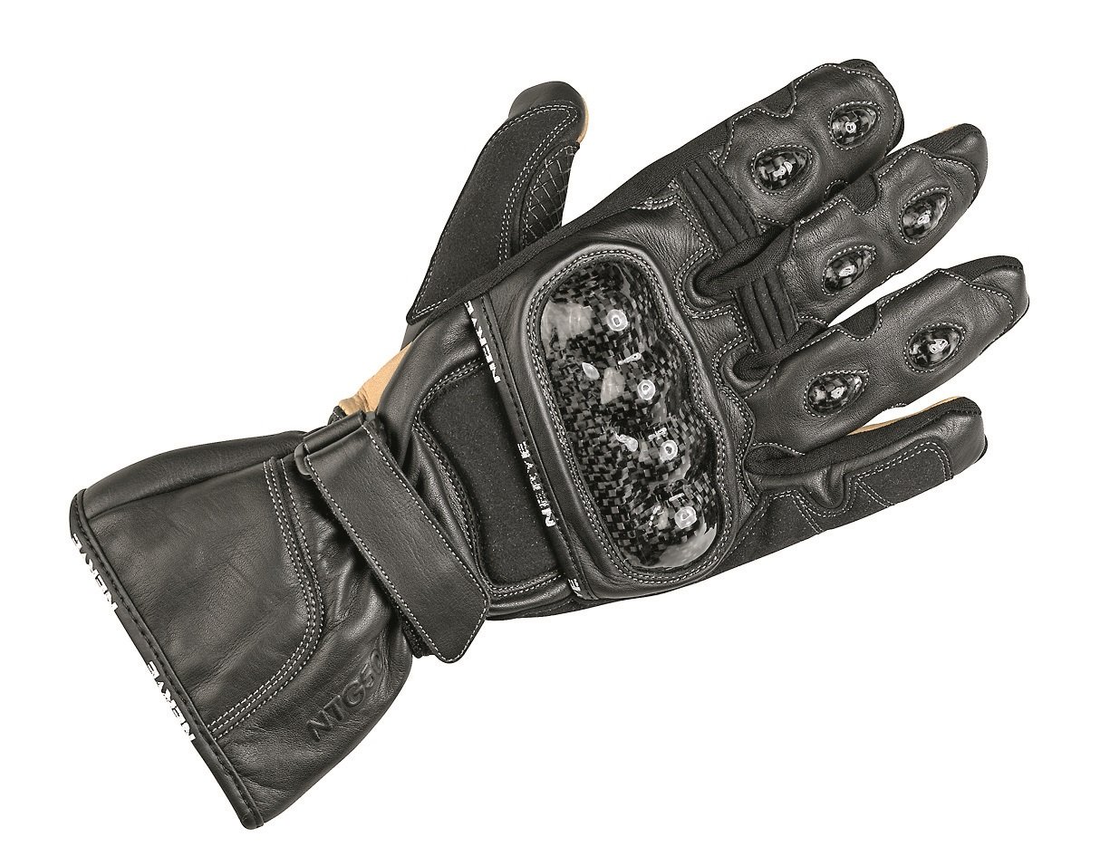 Nerve Prove Handschuhe, Schwarz/Beige, S Auto & Motorrad