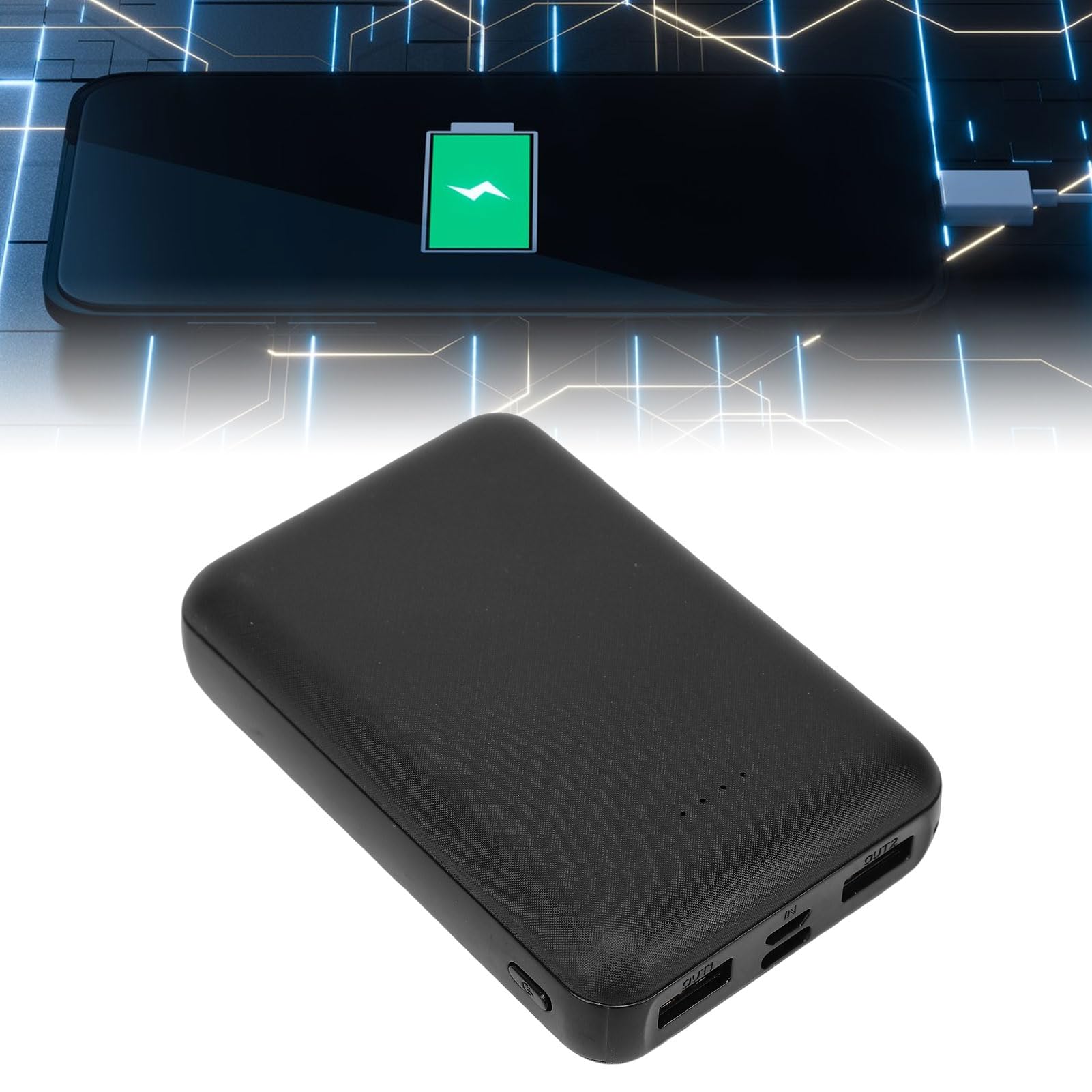 Batterie de Gilet Chauffant pour Vêtements 10 000 MAh, Chargeur Portable pour Vêtements Chauffants Autres Objets de Collection