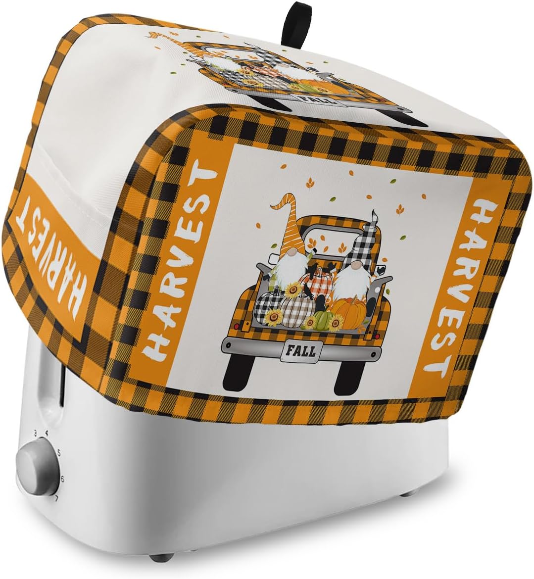 Toaster Cover, 4 Slice Toaster Cover Autumn Harvest Dwarf