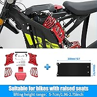 Vista 4 de Protector de parachoques más largo, guardabarros de absorción de impactos mejorado, protector de cubierta contra el polvo para el guardabarros