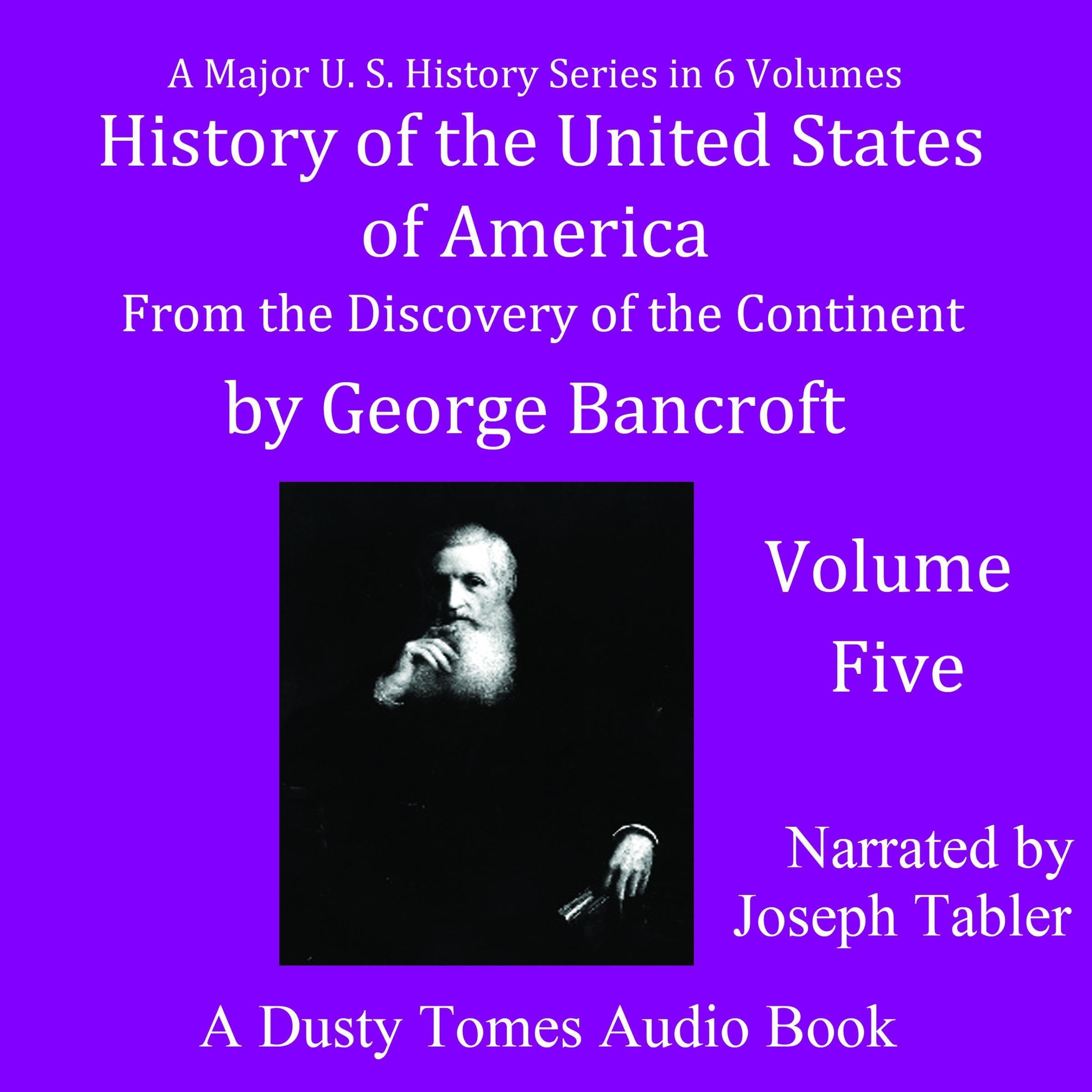 Cover art for History of the United States of America, Volume 5