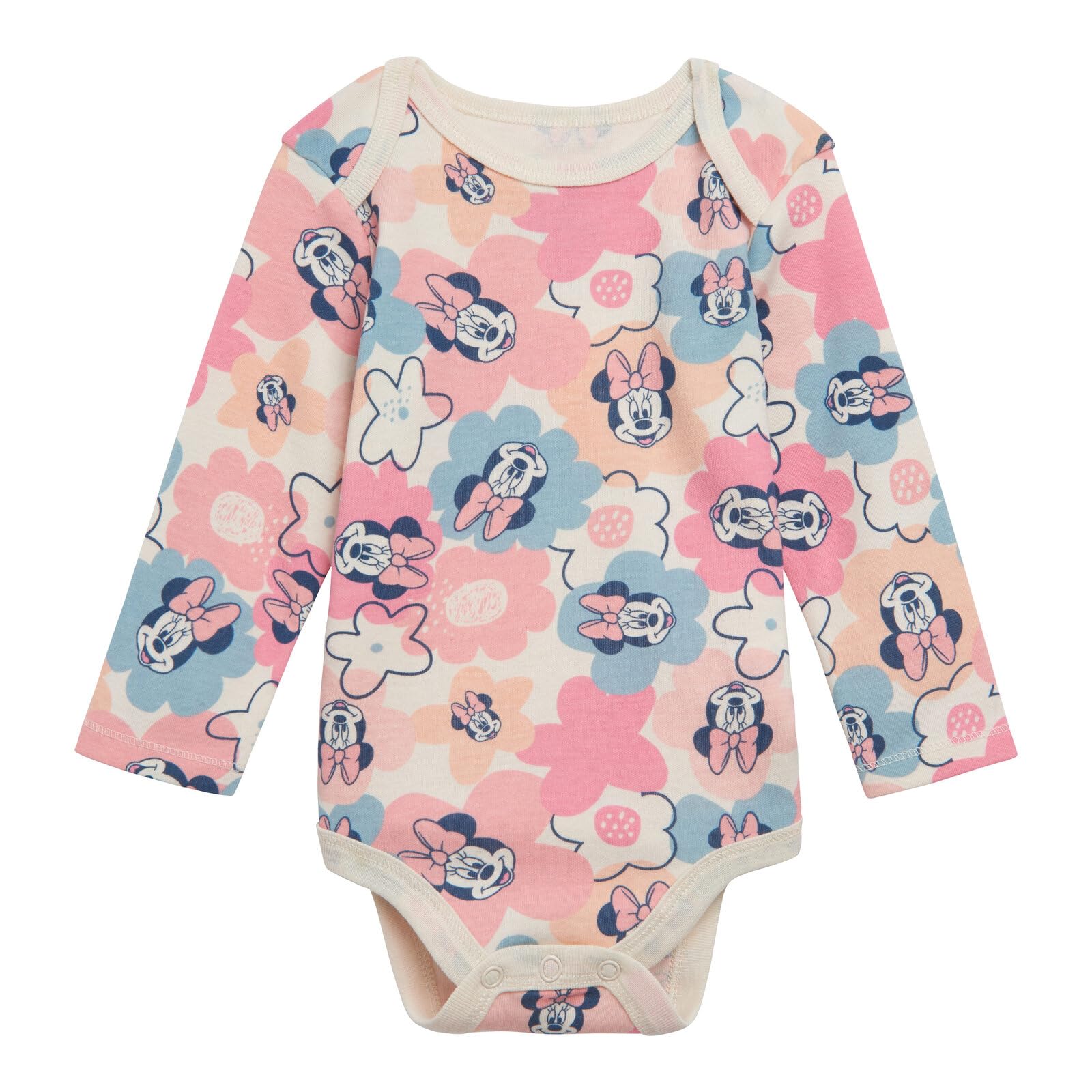 Disney Classics Mickey Mouse Winnie the Pooh Minnie Baby - Paquete de 3 mamelucos para recién nacidos a bebés (recién nacido - 24 meses)