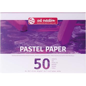 talens art creation pastel paper a4 100 g 50 sheets fsc mix