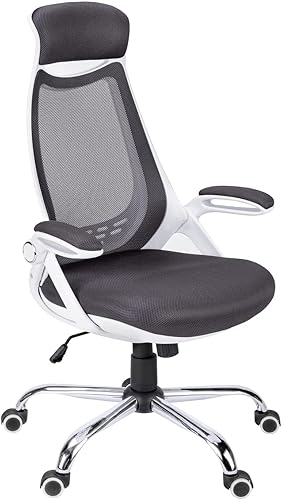 Miniatura 9 de Monarch Specialties 7268, altura ajustable, giratoria, ergonómica, reposabrazos, escritorio para computadora, trabajo, metal, negro, contemporáneo,