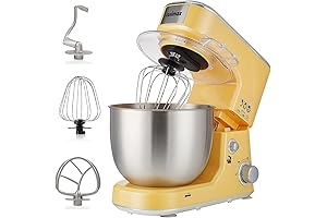 CUSIMAX Stand Mixer with 5-QT Stainless Steel Bowl