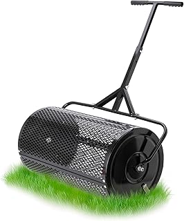 Compost Compost Spreader with Roller Handle