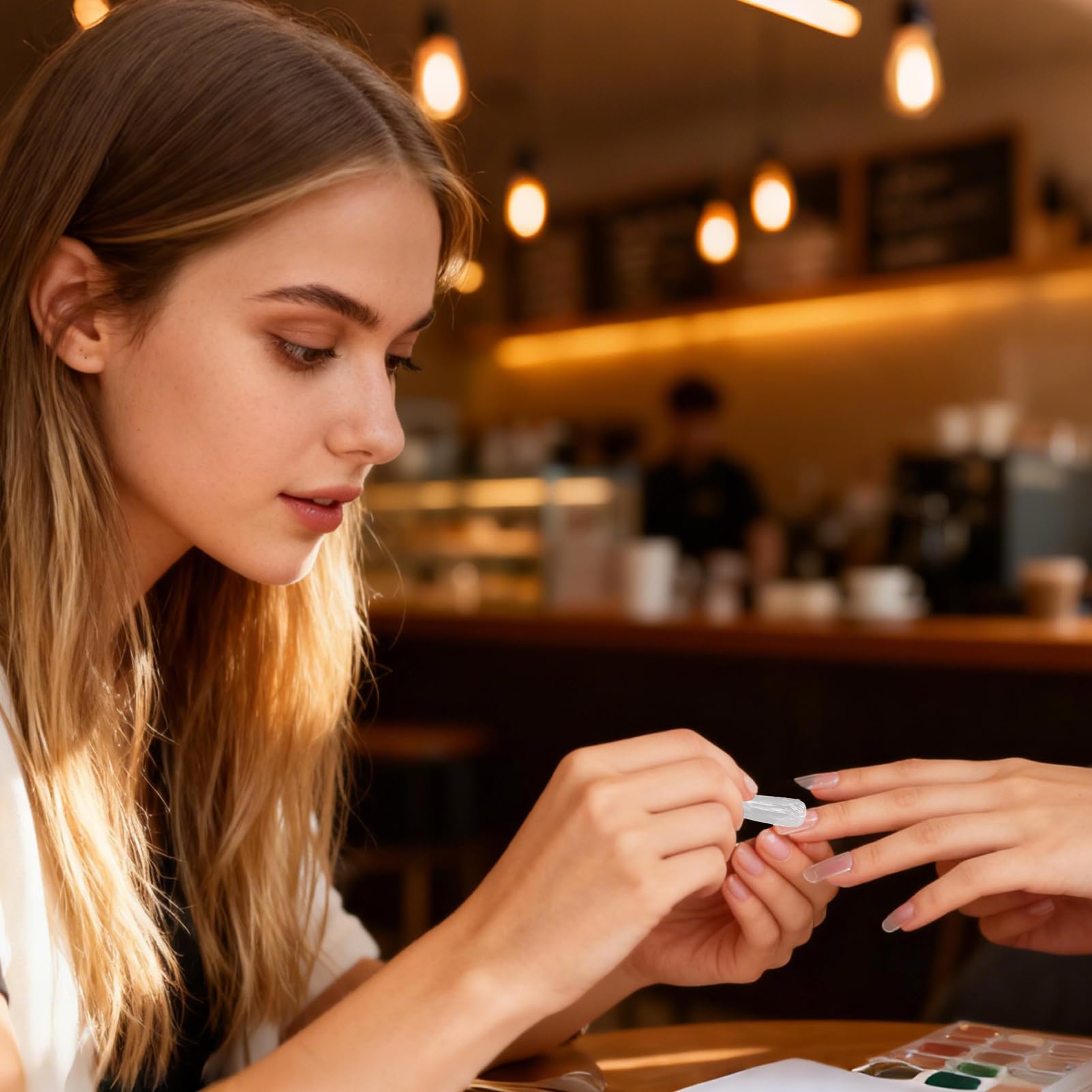 Forme Per Unghie In Plastića ABS – Allungamento Unghie, Tip In Gel Trasparenti A Copertura Totale | Set Di Punte Per Unģhie Artificiali, Di Bellezza Per Salone, Casa, Viaggio, Matrimonio, Sp