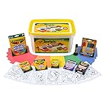 Crayola Super Art Coloring Kit (100+ Pcs), Bulk Stocking Stuffers, Holiday & Christmas Gifts for Kids, Arts & Crafts Supplies Set, Ages 4, 5, 6 [Amazon Exclusive]