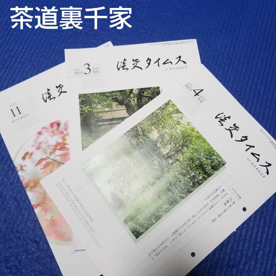 Amazon.co.jp: 茶道裏千家 淡交タイムス 最新号 GQ : ホーム