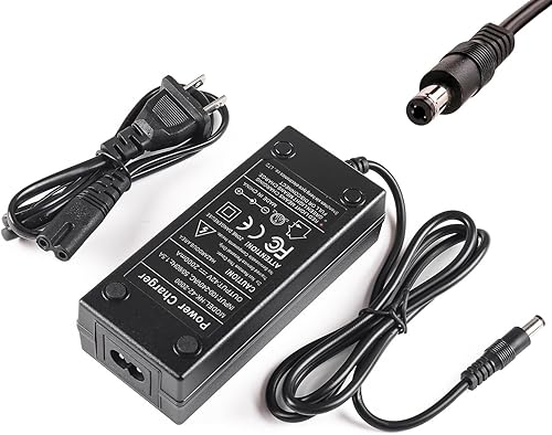Cargador de 42V 2A 1 clavija para 36V Lithium Ebike Escooter Compatible con Gotrax y todas las marcas Scooter de bicicleta eléctrica 0.217 in Plug disponible en Yaxa El Salvador