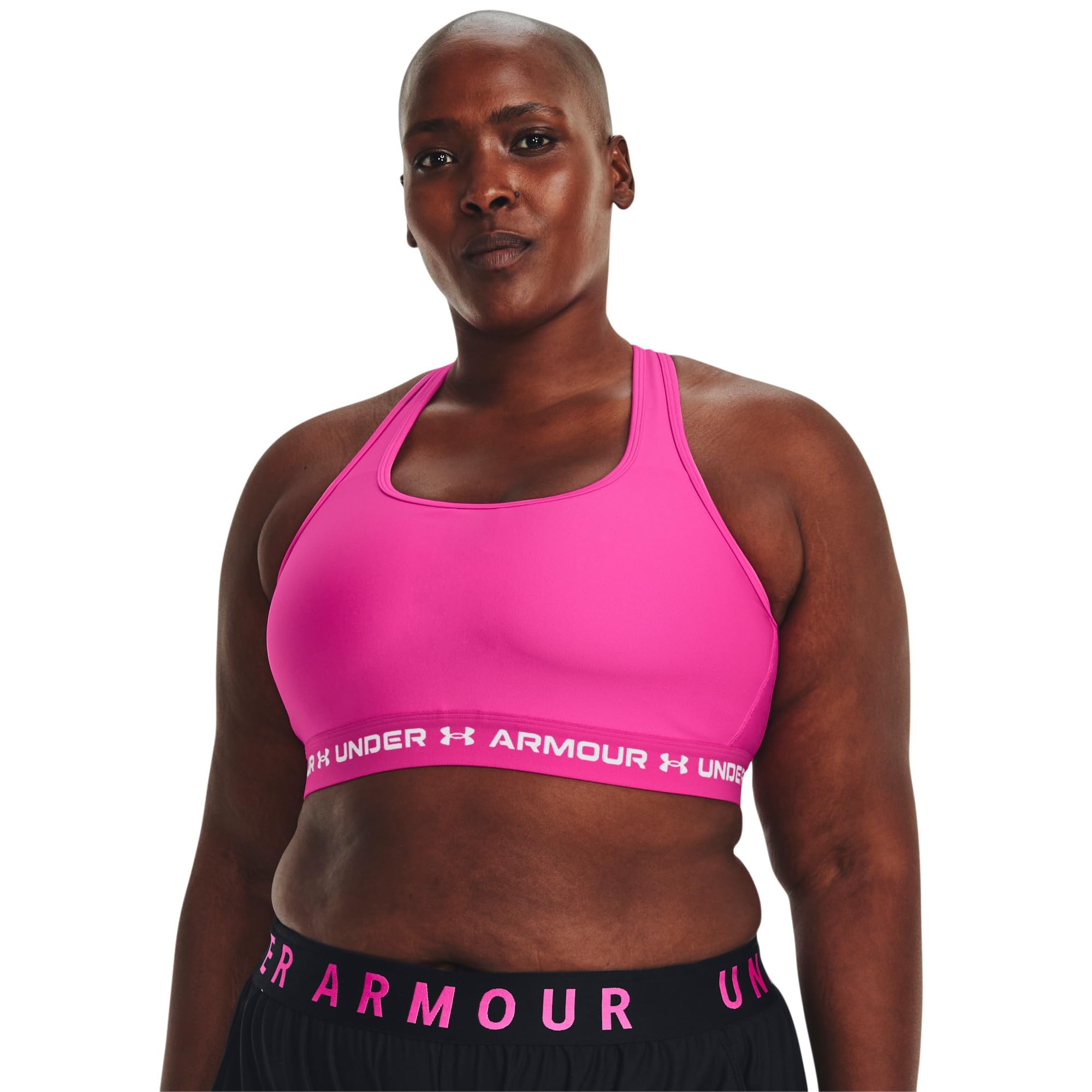 Under Armour Women's Crossback Mid Impact Sports Bra