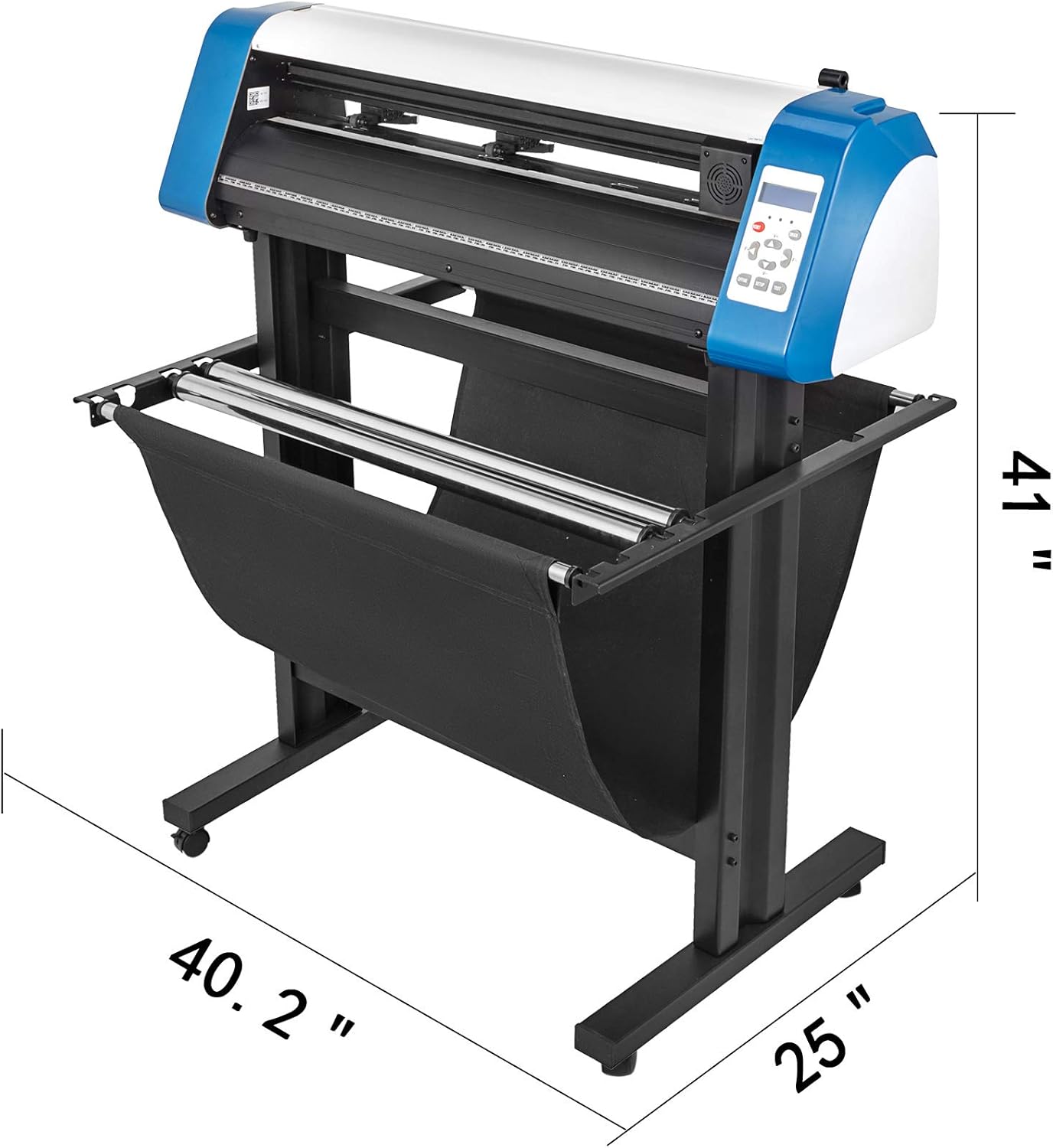 VEVOR Vinyl Cutter 34 Inch Vinyl Cutter Machine Semi-Automatic DIY Vinyl Printer Cutter Machine Manual Positioning Sign Cutting with Floor Stand Signmaster Software : Office Products