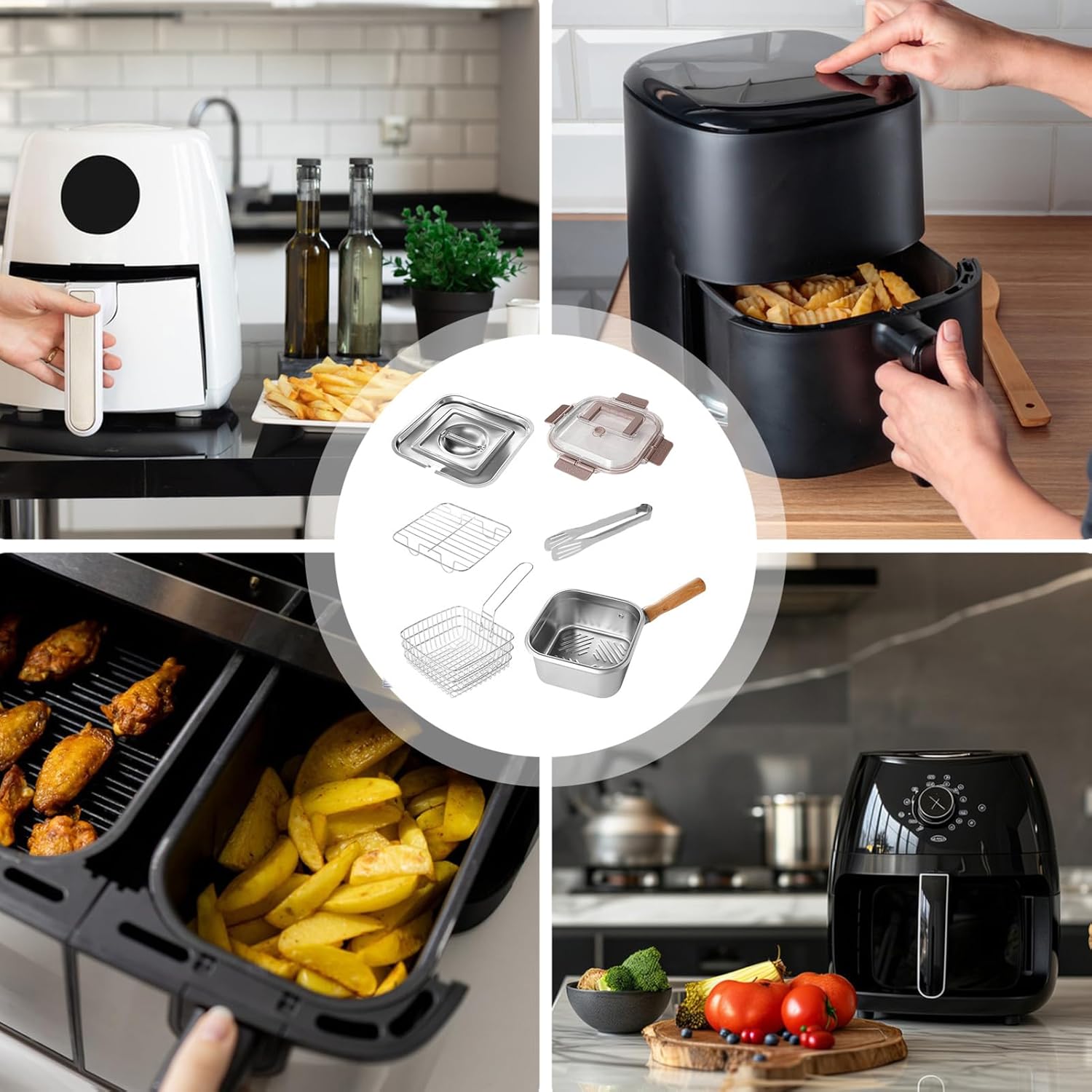 楽天市場】ディープフライヤーポット ストレーナーバスケットとハンドル付き304ステンレススチールディープフライポット 日本の天ぷら フライヤーディープフライヤーフライポット 魚 エビ チキン フライドポテトを揚げるための : MeiyidouSHOP ディープフライヤーバスケット、ストレーナー付きフライパン | ステンレス製こぼれ防止ディープフライヤーセット チキン/おでん/ラーメ