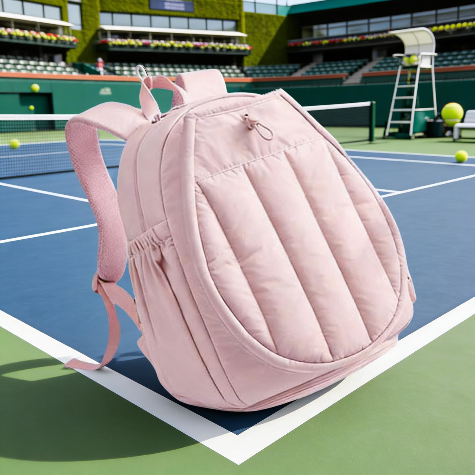 Plecak tenisowy dla kobiet, wentylowany, pikowany, duży organizer, męski plecak sportowy na buty, sprzęt, badminton, siłownię, fitness