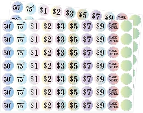 Starboling Calcomanías de venta de garaje, calcomanías de venta de patio de 1 pulgada, 1400 calcomanías de precio de venta de garaje, calcomanías de Starboling Calcomanías de venta de garaje, calcomanías de venta de patio de 1 pulgada, 1400 calcomanías de precio de venta de garaje, calcomanías de