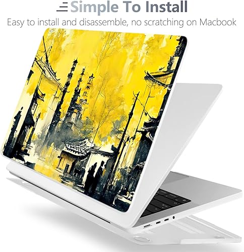 Miniatura 61 de Batianda Funda para MacBook Pro M4 de 16 pulgadas 2024 2023 2021 modelo A3403 A2991 con chip M3 M2 Pro/M1 Max, carcasa rígida de plástico