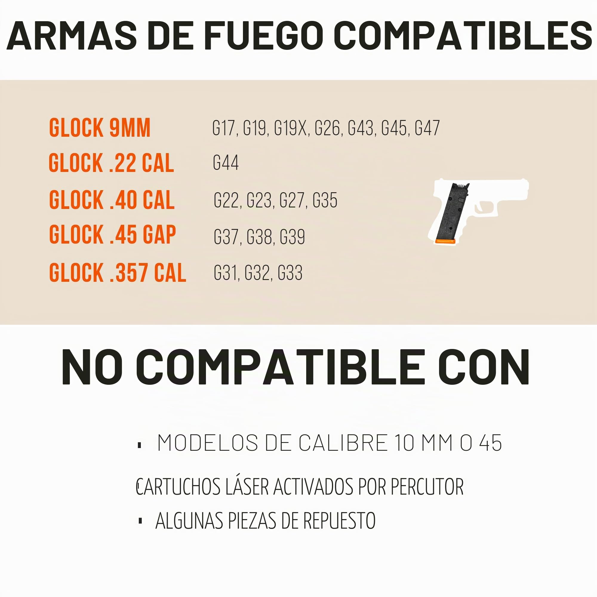 DRYFIREMAG Sistema de entrenamiento láser Smart Dry Fire | No compatible con ningún otro cartucho láser (sin kit de resorte)