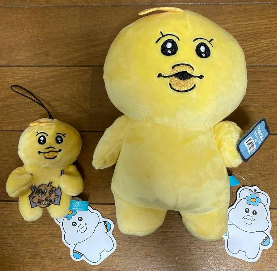 んぽちゃむ　きみまろ　ぬいぐるみセット Amazon.co.jp: んぽちゃむ BIGぬいぐるみ 糸電話 きみまろ 2種