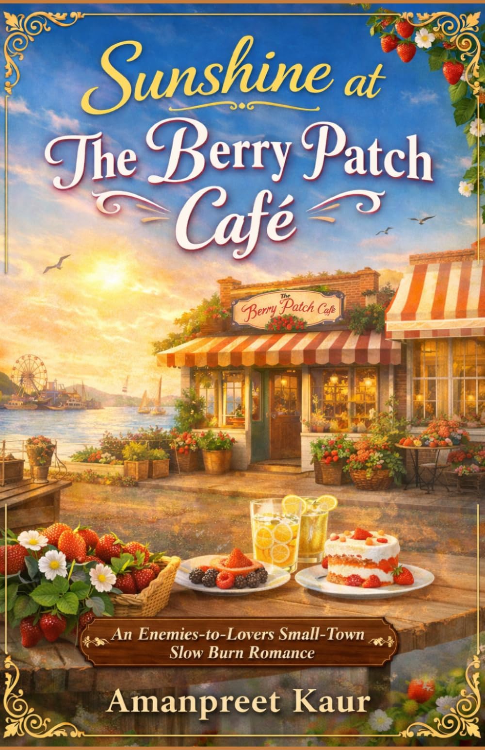 Sunshine at The Berry Patch Café: An Enemies-to-Lovers Small-Town Slow Burn Romance: 2 (The Rosewood Bay Seasonal Romance Collection)