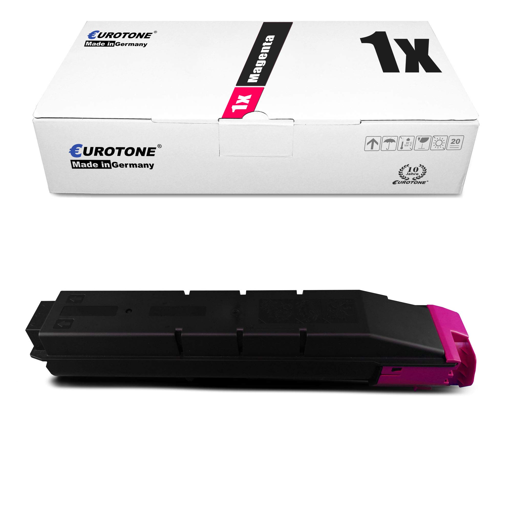 Cartouche Mita TASKalfa 3050 solution toner magenta pour imprimer sans traces
