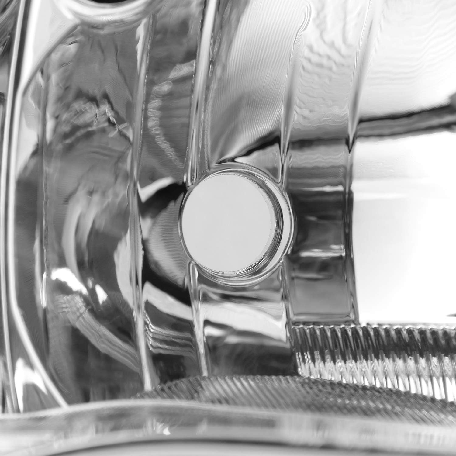 AKKON - Fits 2014-2016 Subaru Forester Factory Style OE Headlights Chrome Housing - Passenger Right Replacement
