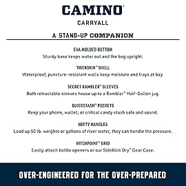 YETI Camino 20 Carryall with Internal Dividers, All-Purpose Utility Bag, Big Wave Blue