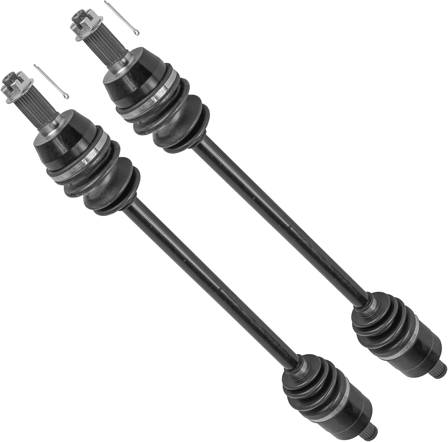 Caltric Front Right and Left Complete Cv Joint Axle Compatible with Polaris Ranger Crew 800 4X4 Efi 2010 2011 2012 2013 2014