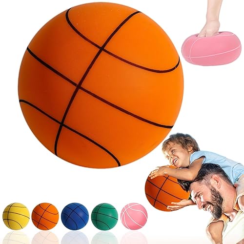 LPFKYT Baloncesto silencioso, baloncesto silencioso para interiores, baloncesto silencioso 2024, baloncesto sin ruido, baloncesto silencioso de