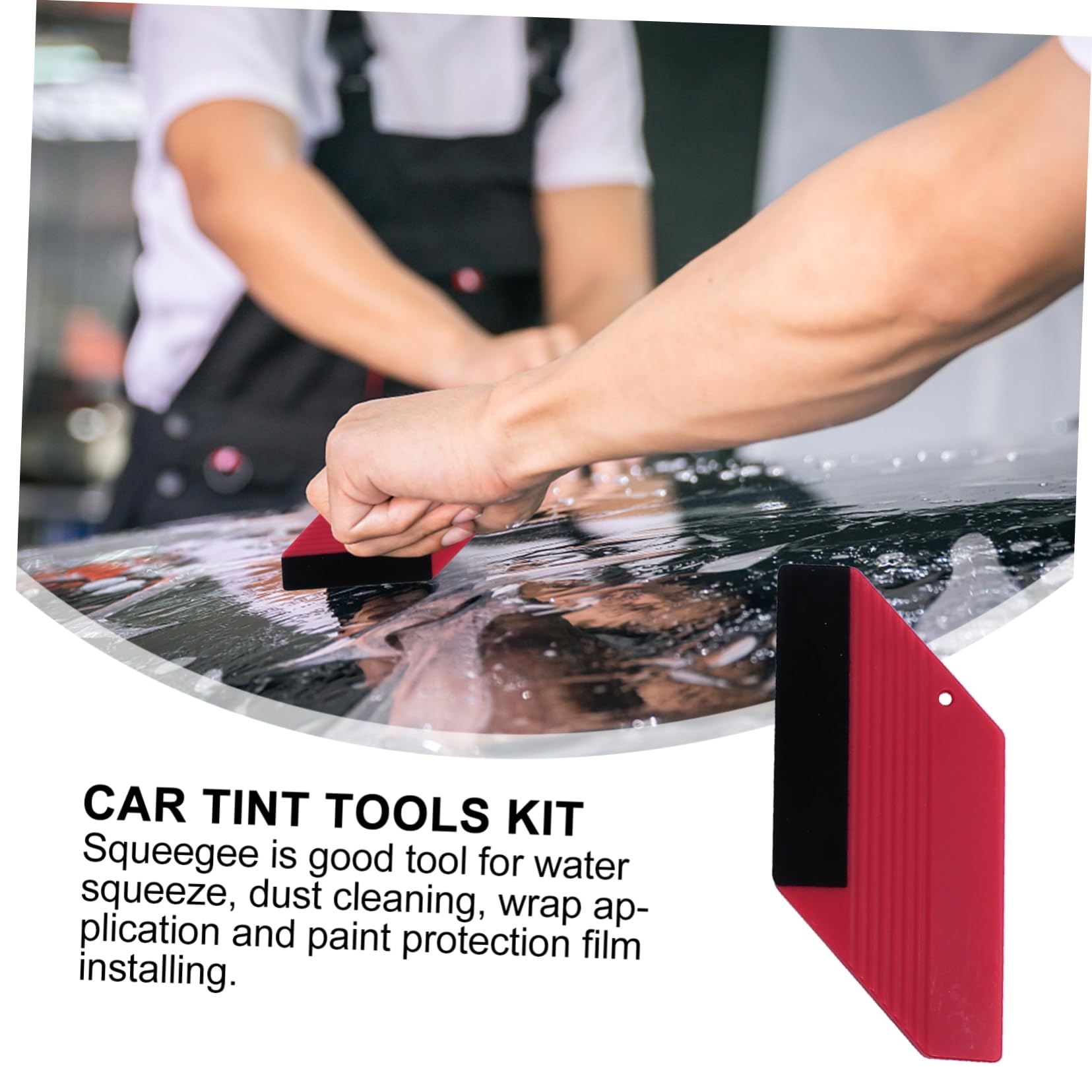 BESPORTBLE 11-Piece Car Tint Film Tool Kit Scratch- Bubble- Installation for Universal Car Window Tinting