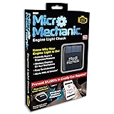 Ontel Micro Mechanic | ODB2 Portable Check Engine Car Code Reader Diagnostic Tool Scanner| Bluetooth Wireless, Compatible for iOS & Android, As Seen on TV