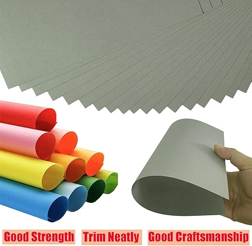 Vista 51 de Baisunt 20 hojas de papel grueso de cartulina azul marino para proyectos de arte, álbumes de recortes, tarjetas e invitaciones (8.5 x 11 pulgadas)